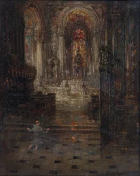 „A székesegyház belseje”, 1855-1906