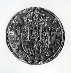 4 Reales érme III. Fülöp uralkodásából (ezüst)