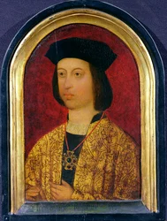 Aragóniai Ferdinánd (1452-1516) spanyol király (olaj, tábla)