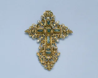 Kereszt medál, 1550-1600