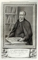 Juan Gines de Sepulveda (1490-1573) spanyol humanista és vallásos portréja