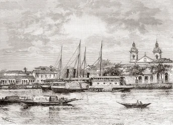 Manaus kikötője, Amazonas állam, Észak-Brazília
