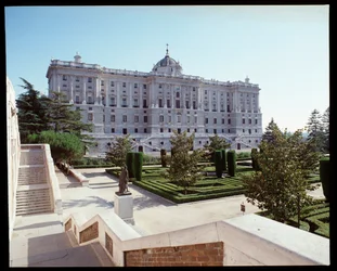 Kilátás a királyi palotára (1738-1755) (fotó)