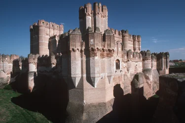 Kilátás a várra, 1453 körül épült