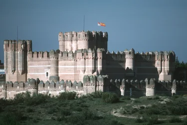 Kilátás a várra, 1453 körül épült