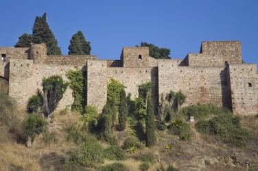 Az Alcazaba falai