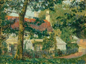 Vöröstetős házikó, Somerset, 1909-10