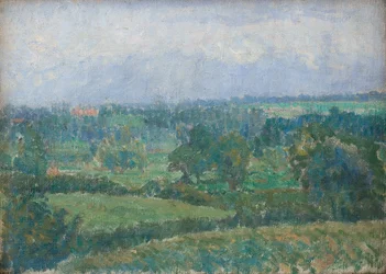 Vidéki táj, 1909-10 körül (olaj, vászon)
