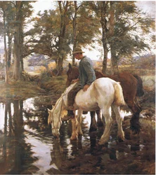 Az ivóhely (színes litó)