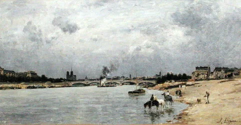 Austerlitz híd, Párizs (olaj, vászon)
