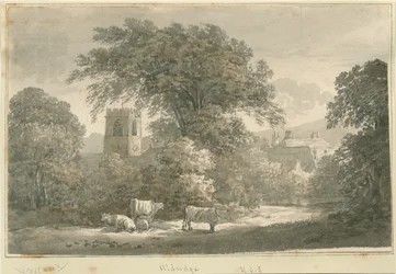 Aldridge-templom: metszet, nd [1762-1802]