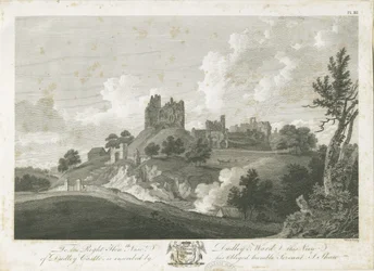 Dudley kastély: metszet, nd [1762-1802] (nyomat)