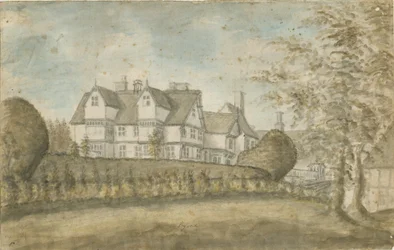 Eccleshall – Biana Hall: vízfestmény, nd [1795]
