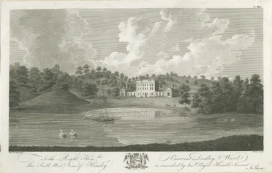 Himley Hall: metszet, nd [1762-1798]