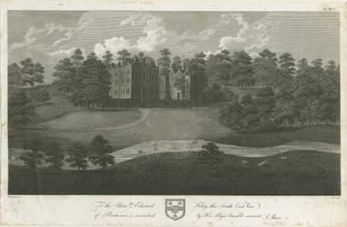 Prestwood Hall: metszet, nd [1762-1802]