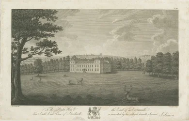 Sandwell Park – Hall: metszet, nd [1762-1798]