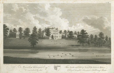 Shenstone – Little Aston Hall: metszet, nd [1762-1798] (nyomat)