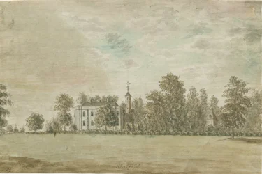 Statfold Hall: vízfestmény, nd [1762-1802]