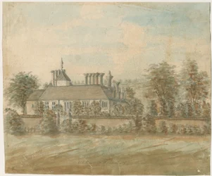 Wednesbury - Old House: vízfestmény, nd [1762-1798]