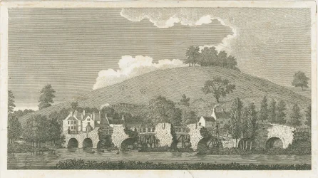 Wolseley-híd: metszet, 1802