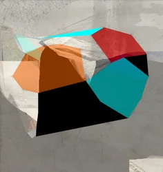 Színes absztrakt geometria