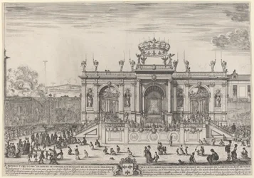 Oltár Corpus Christi napjára, valószínűleg 1648-ban.