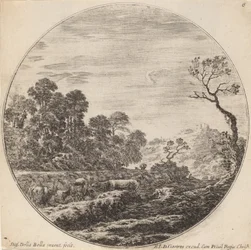 Völgyben legelő tehenek, 1646.