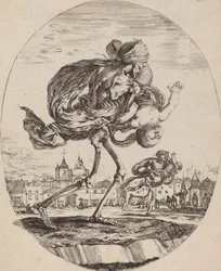 A Halál egy gyermeket hord jobbra, valószínűleg 1648.