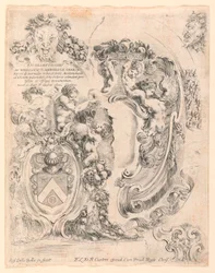 Scutcheons and Details for Scutcheons, No. 2 a "Különféle szeszélyek gyűjteménye és a mappák és dísztárgyak kilenc találmánya"