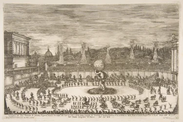 Az ünneplő világ: Cosimo III de Medici bejárata, 1661.
