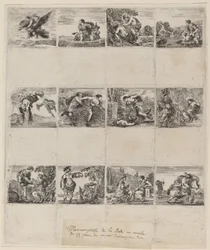Mitológiai játékkártyák, 1644.