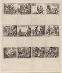 Mitológiai játékkártyák, 1644.