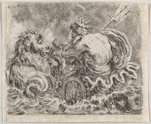 Neptunusz, a Game of Mythologyból, a Game of Mythology, 1644-ből.