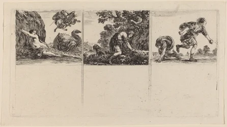 Perszeusz és Androméda; Cephalus és Procris; Hippomene és Atalantus