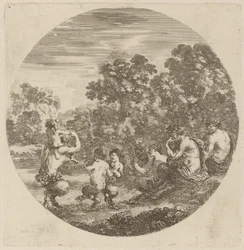 Szatírok és Faun.