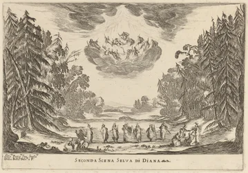 Második jelenet Selva di Diana