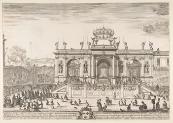 A szentségi körmenet, kb. 1648.