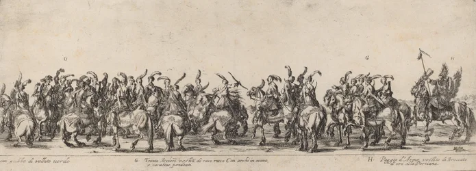 Harminc íjász és oldal, 1633.