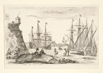 Kilátás Calais sarkára (Vue d
