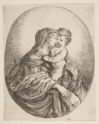 A gyermek Krisztust ölelő Szűz, kb. 1641.