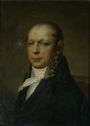 Andreyan Adrian D. Zakharov építész portréja 1761-1811, 1804 körül