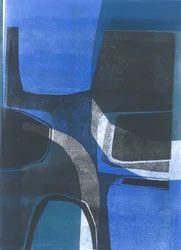 Arches, 2015 (monoprint, papír)