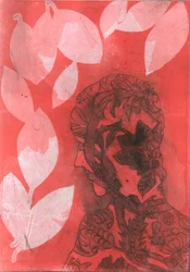 Cast II, 2015 (monoprint papírra)