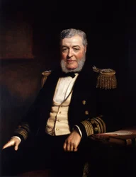 John Lort Stokes admirális (1812-1885), 1879 körül (olaj, vászon)