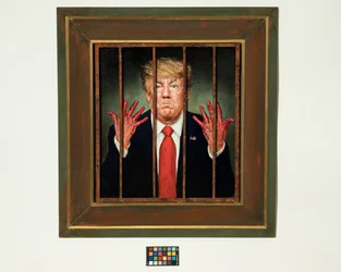 Trump Convicted, 2020 (olaj, panel)