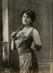 Marie Yahne francia művésznő portréja ( 1867)