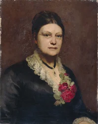Lydia Becker (oil on canvas)