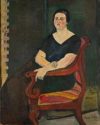 Madame Germaine Eisenmann portréja