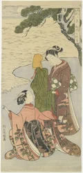 Matsukaze őszi holdfénye, 1767 körüli.