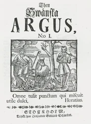 Első szám „Akkor Swänska Argus”
